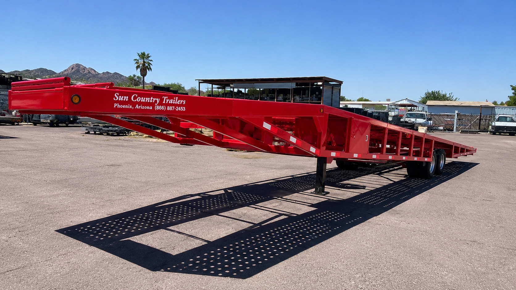 53 or 48 Foot Wedge 3 Car Hauler