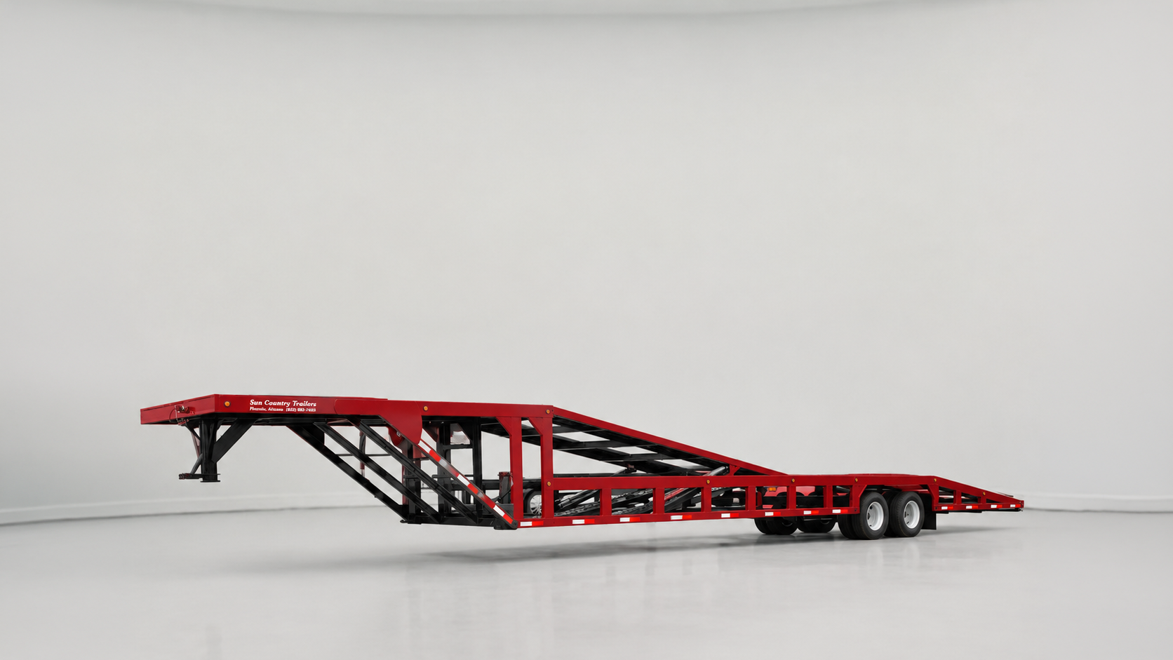 53 Foot Drop Deck 5-Car Hauler