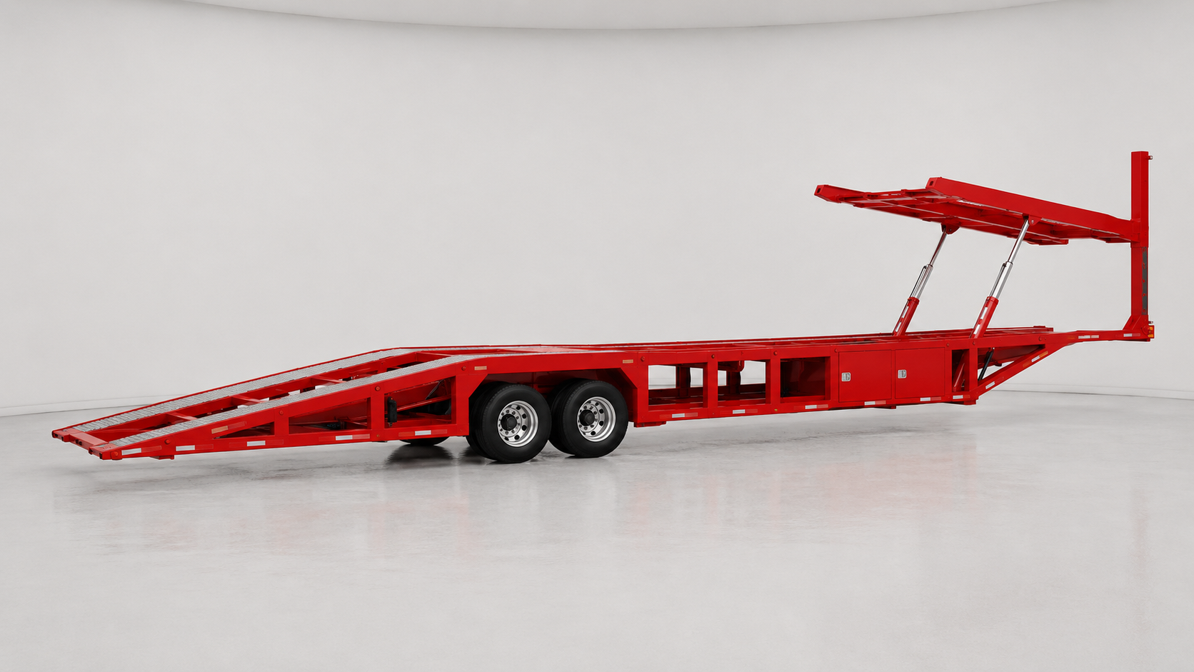 53 Foot Lo Pro 4-Car Hauler