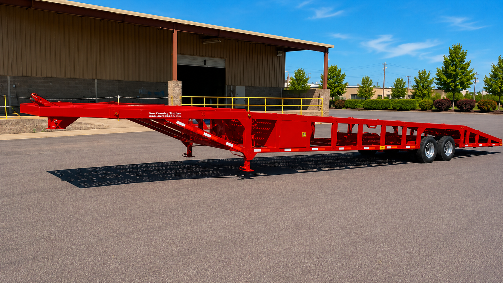 Golf Cart Hauler Trailer