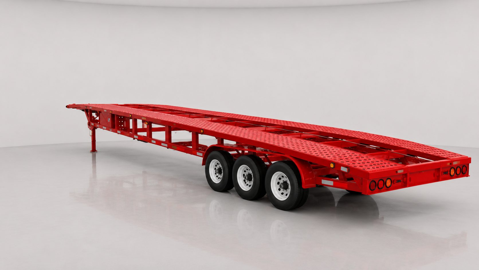 53 or 48 Foot Wedge 3-Car Hauler