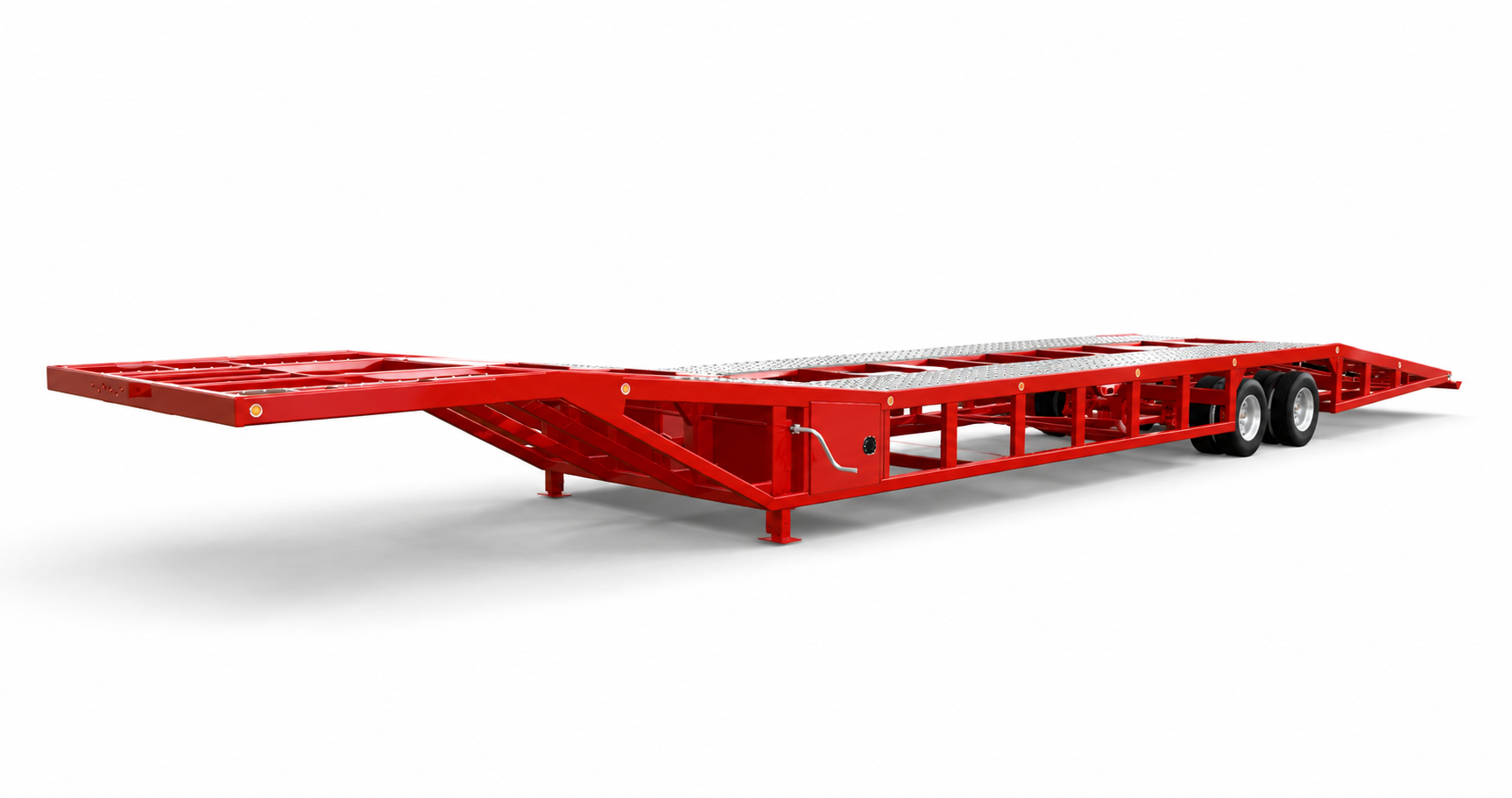 53’ Lo Pro 3-Car Hauler (Electric Brake)