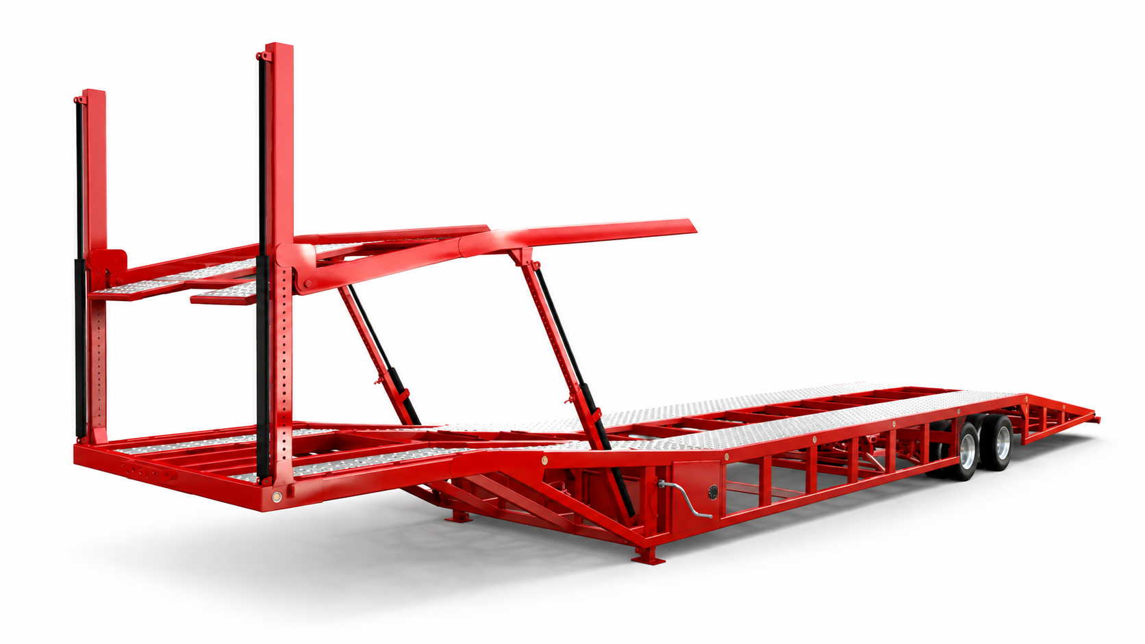 53’ Lo Pro 4-Car Hauler (Electric Brake)